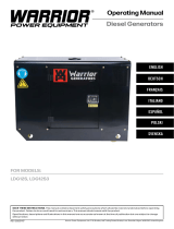WARRIOR LDG12S3 Diesel Generators Manual de usuario