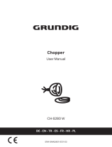 Grundig CH 6280 W Manual de usuario