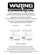 Waring Commercial WFP11S Manual de usuario