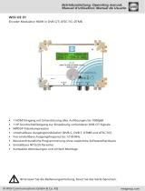 Wisi OE01 Encoder Modulator HDMI Manual de usuario