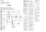 Sony MDR-ZX110NC Manual de usuario