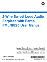 Motorola PMLN8295 Manual de usuario