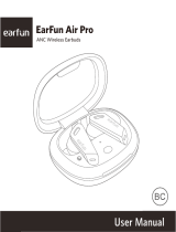EarFun Air Pro 2 Hybrid ANC Wireless Earbuds Manual de usuario