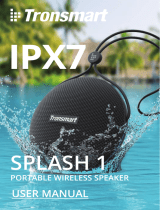 Tronsmart IPX7 Splash 1 Portable Wireless Speaker Manual de usuario