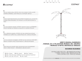 Costway EU10033/EU10032 LED Rope Lighter Palm Tree Manual de usuario