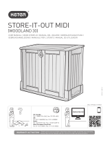 Keter WOODLAND 30 Manual de usuario