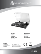 Soundmaster PL780 Manual de usuario