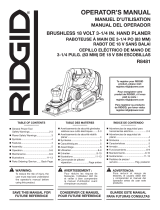 RIDGID R8481 Manual de usuario