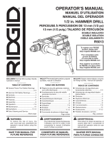 RIDGID R5013 Manual de usuario