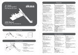 Akasa AK-PCCE25-01 Manual de usuario