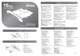 Akasa AK-PCCU3-09 Manual de usuario