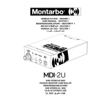 Montarbo MDI-2U Manual de usuario