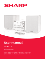 Sharp XL-B512 Manual de usuario