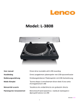 Lenco L-3808 Manual de usuario