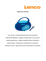 Lenco SCD-620 Manual de usuario