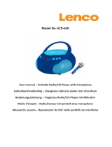 Lenco SCD-620 Manual de usuario