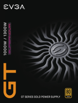 EVGA GT Series GOLD 1000 Manual de usuario