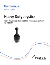 Mo-vis mo-vis P002-77 Heavy Duty Joystick Manual de usuario