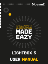 Beamz Light Box 5 Party Effect – Par Manual de usuario