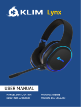 KLIM Lynx Wireless Gaming Headset Manual de usuario