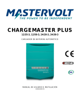 Mastervolt 12/50-3 CHARGEMASTER PLUS AUTOMATIC BATTERY CHARGER Manual de usuario
