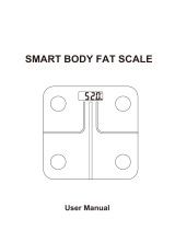 bol media BMI SMART BODY FAT SCALE Manual de usuario