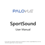 PALOVUE Sportsound Manual de usuario