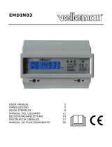 Velleman EMDIN03 Manual de usuario