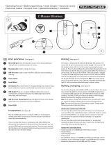 MAN AND MACHINE C Wireless Mouse Manual de usuario