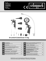 Scheppach Air-Compressor Accessories Manual de usuario