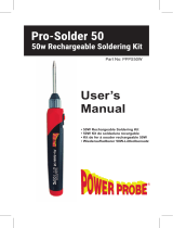 Power Probe Pro-Solar 50 Manual de usuario