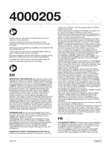 VonHaus 4000205 Manual de usuario