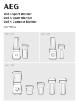 AEG Deli 3, 4 Blender Manual de usuario