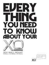 XO 36KSE XOV Series 36 Inch Wall Mount Ducted Hood Manual de usuario