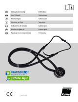 KaWe Standard Prestige Stethoscope 56 cm Manual de usuario