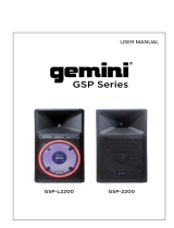 Gemini GSP-L2200 Manual de usuario