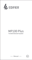 EDIFIER MP100 Plus Portable Bluetooth Speaker Manual de usuario
