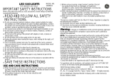 GE Lighting 22020LO Manual de usuario