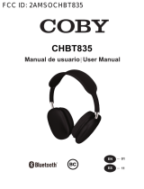Coby CHBT835 Manual de usuario