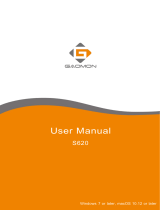 GAOMON S620 Manual de usuario
