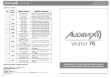 Audibax Water 70 Manual de usuario