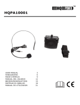 Velleman HQPA10001 PORTABLE PUBLIC ADDRESS SYSTEM Manual de usuario