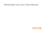 70mai Lite 2-Inch LCD Screen 1080P Resolution 24H Parking Monitor Manual de usuario