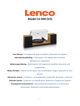 Lenco LS 500 Record Player Manual de usuario