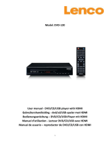 Lenco DVD-120 Manual de usuario