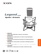Icon Legend Series Studio Large Diaphragm Condenser Microphone Manual de usuario