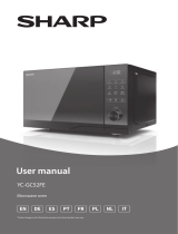 Sharp YC-GC52FE Manual de usuario