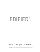 EDIFIER HECATE G33 Manual de usuario