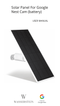 WASSERSTEIN Solar panel Manual de usuario