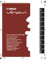 Yamaha YVS-140 Manual de usuario